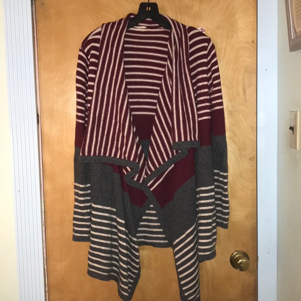 Long Draped Sweater